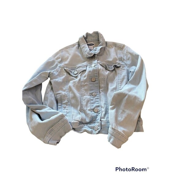 Old Navy Kids Jean Jacket. Light Wash Sz. L (10-12) - Picture 1 of 3